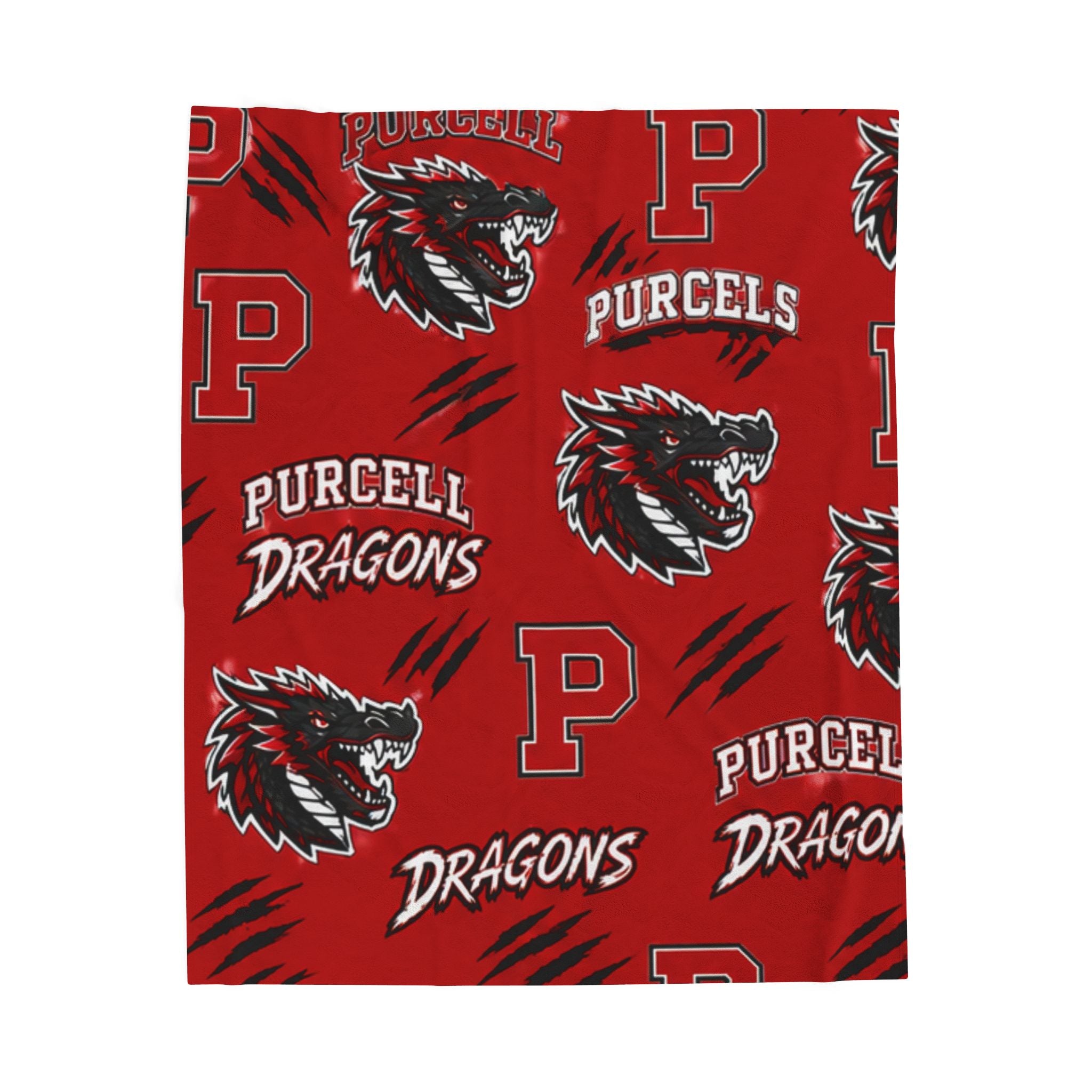 Purcell Dragons Plush Blanket