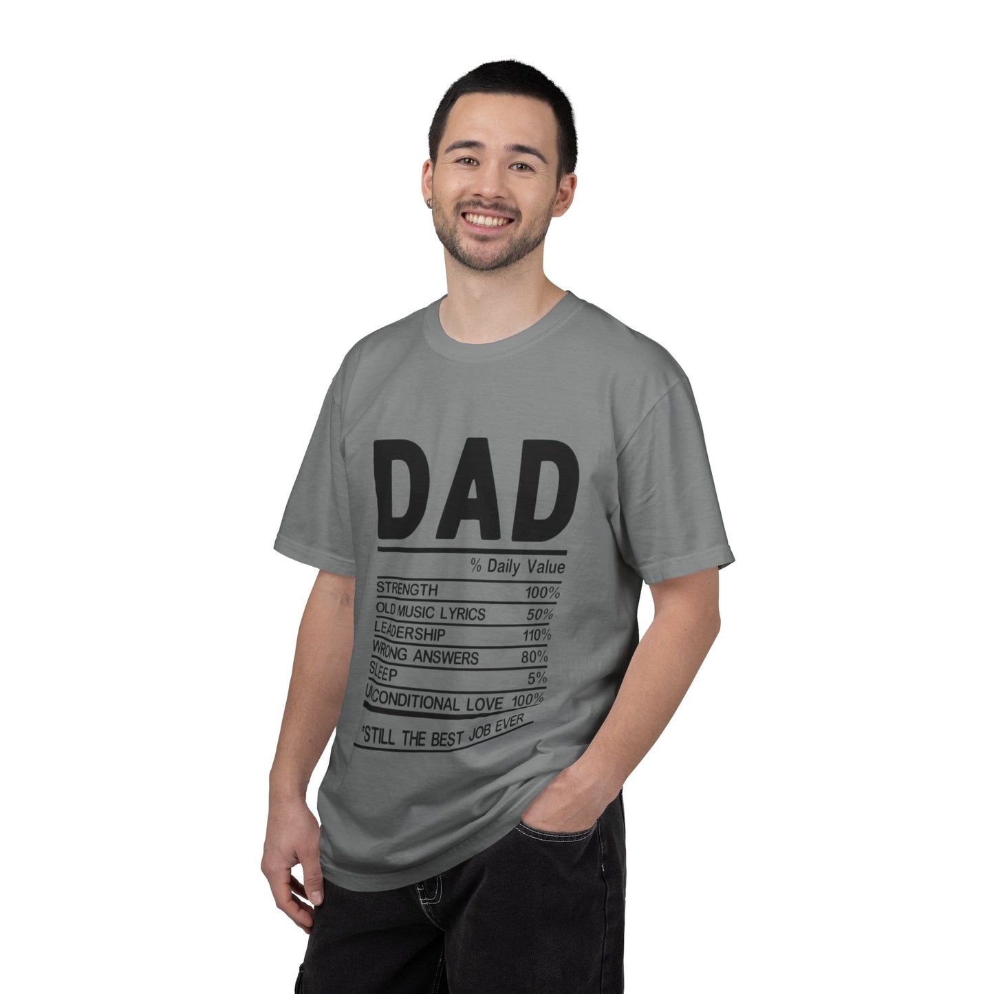 Dad Daily Value T-Shirt — Funny Father’s Day Gift Tee