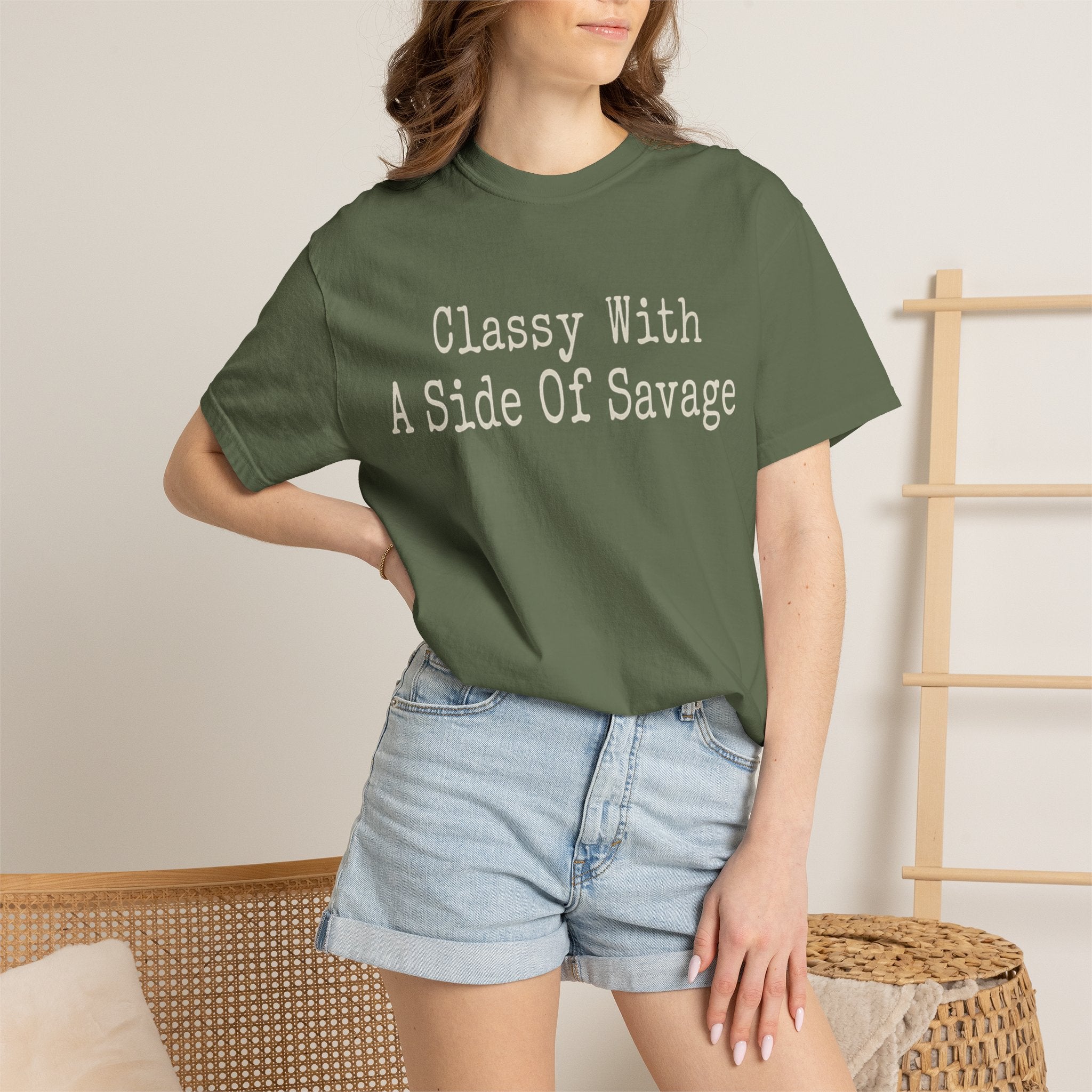 Classy With A Side Of Savage T-shirt