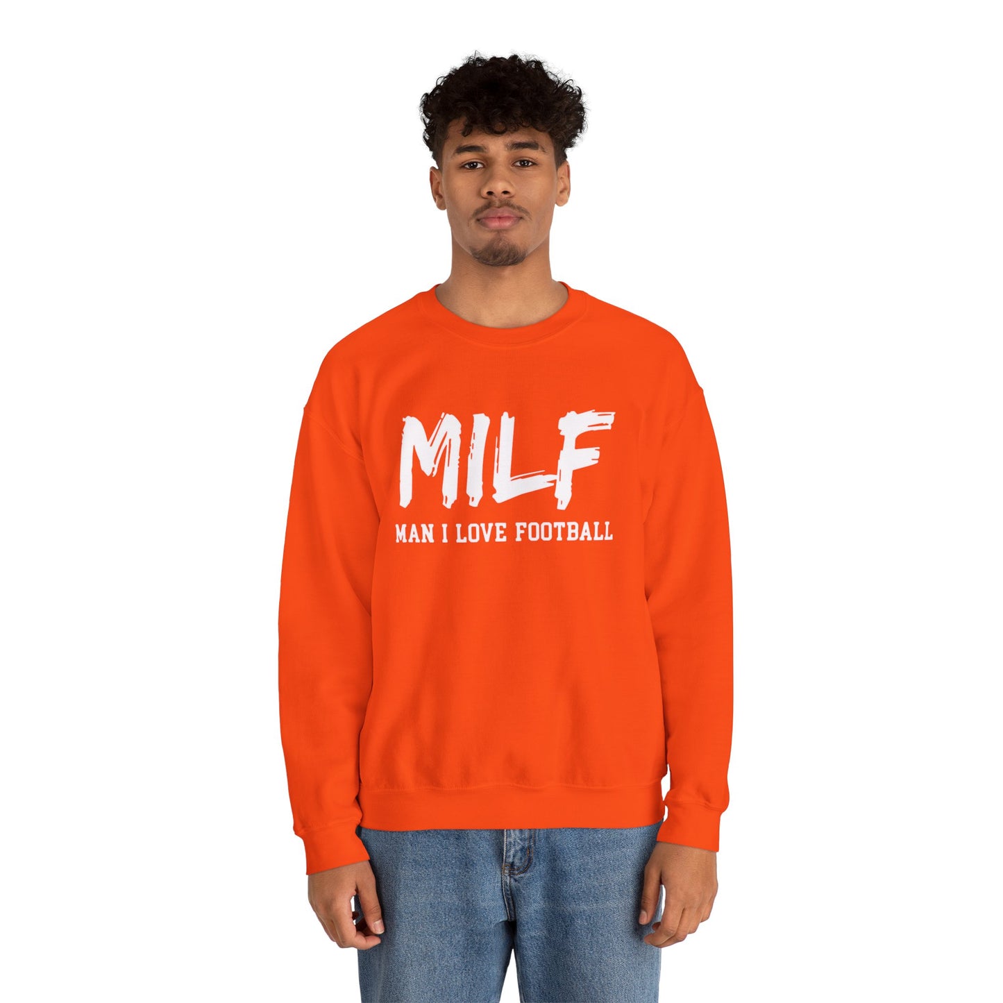 Unisex MILF Sweater-Man I Love Football