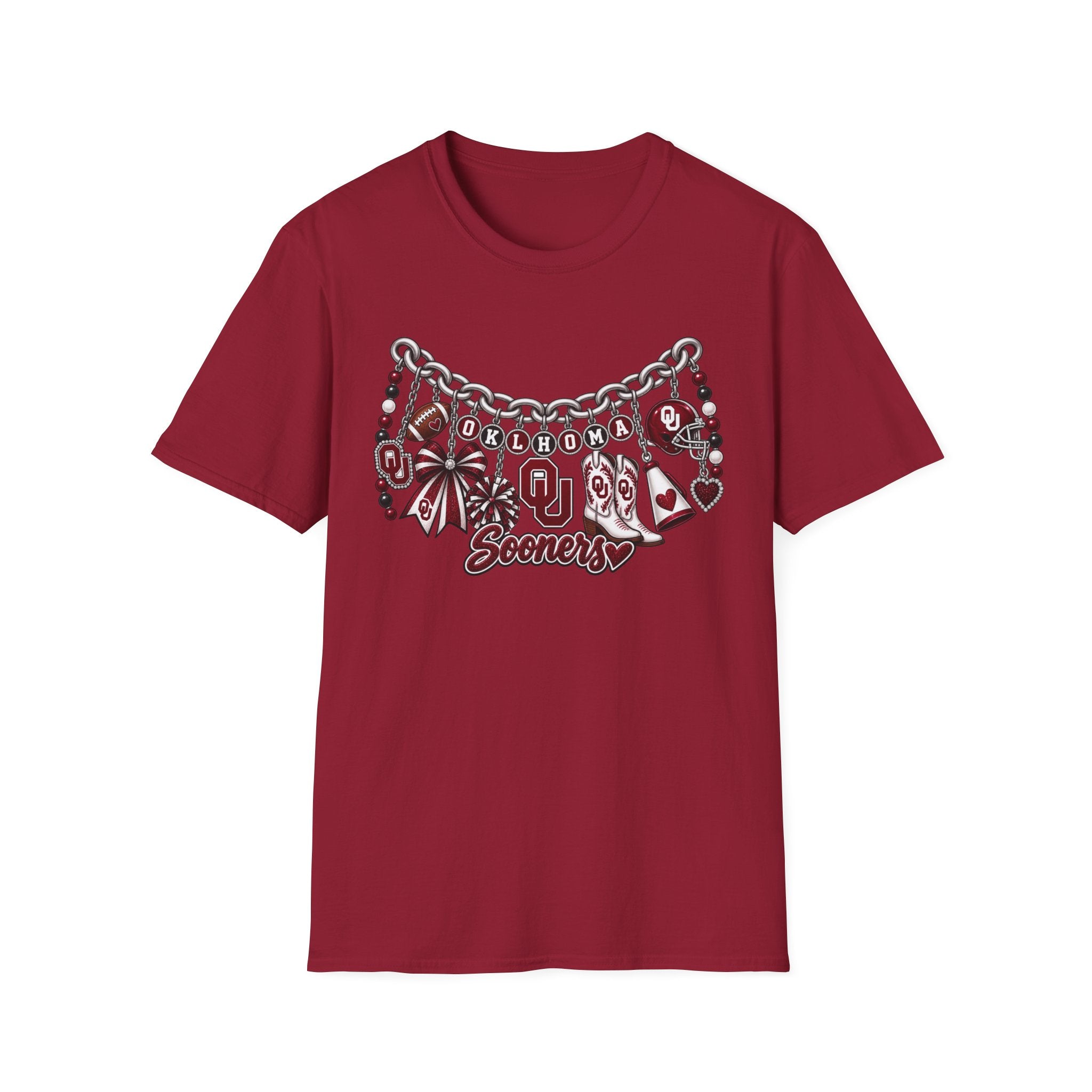 Sooner necklace tee