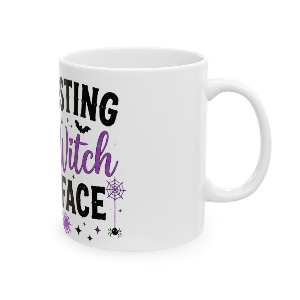Resting witch face mug, (11oz, 15oz)