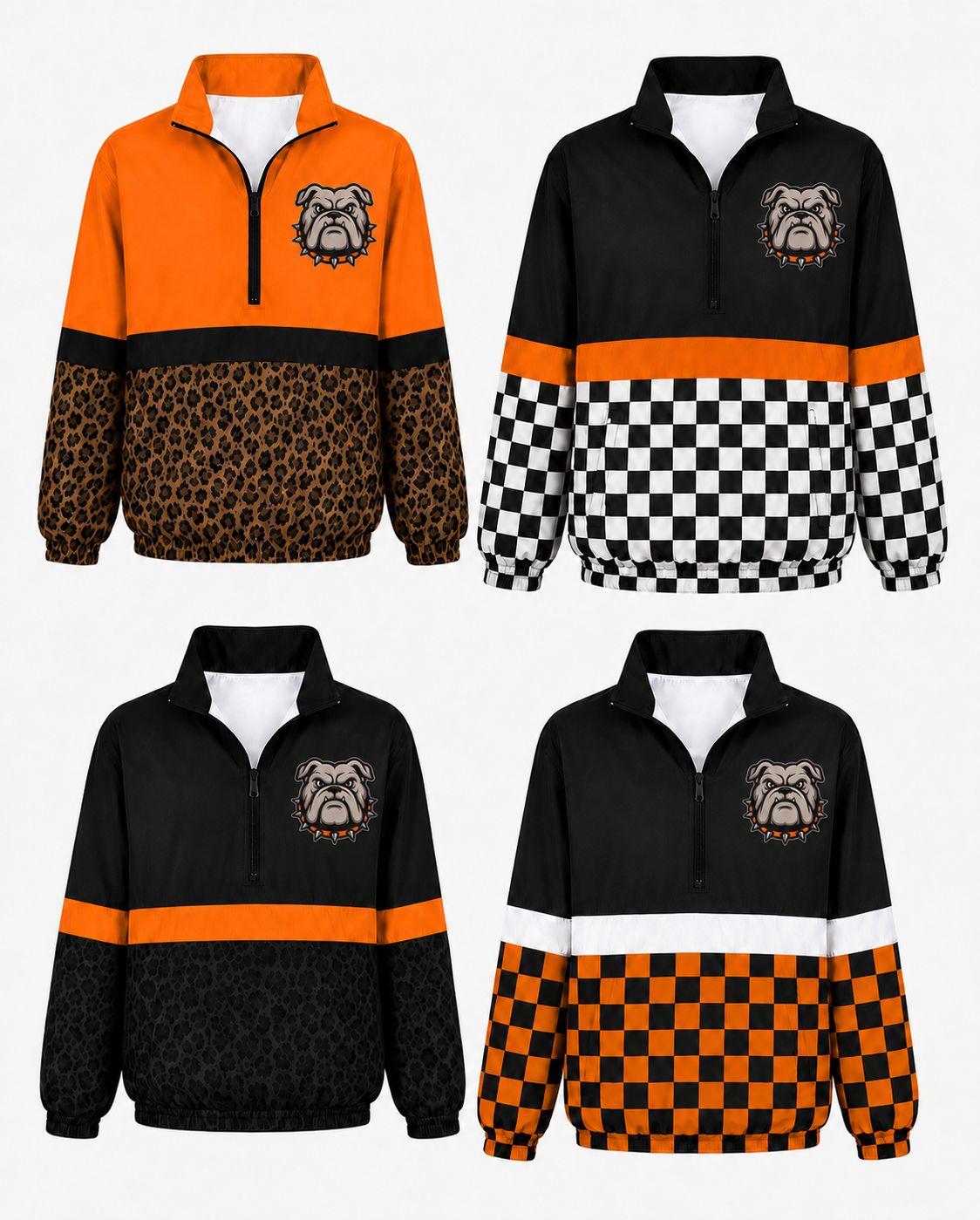 Preorders on Windbreakers Adults-size chart in pics