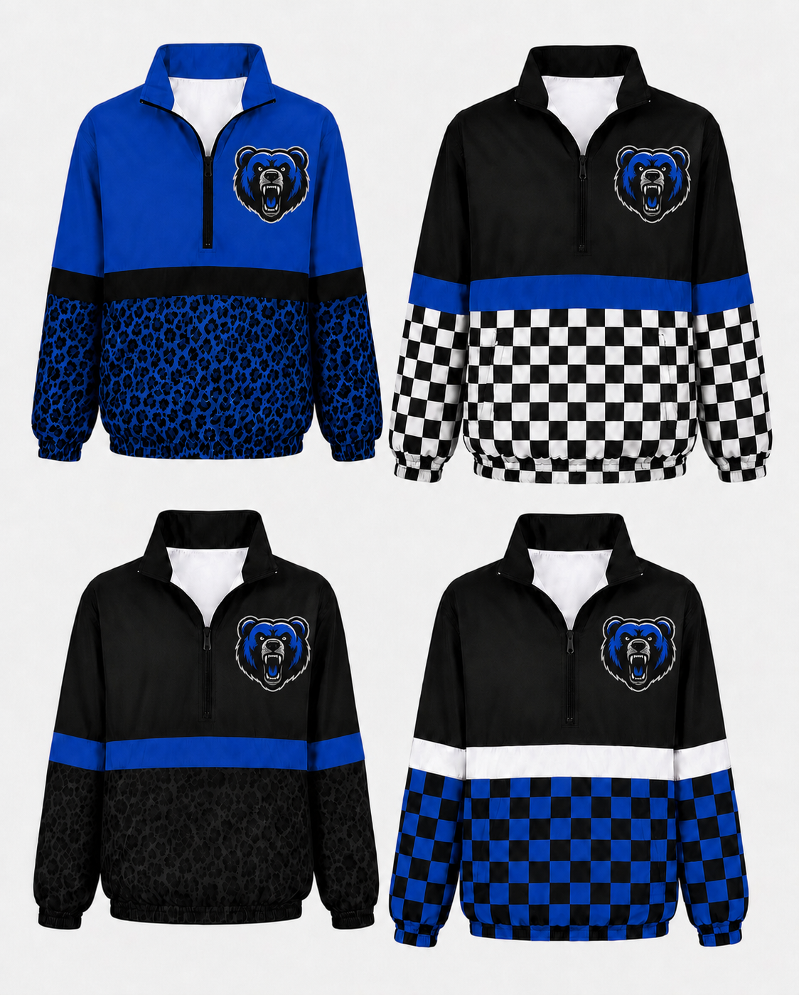 Preorders on Windbreakers Adults-size chart in pics