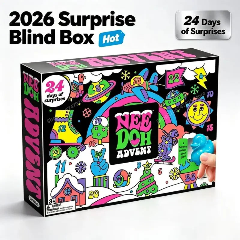 2026 New Needoh Advent Calendar Gift For Adult 13/24 Day Countdown