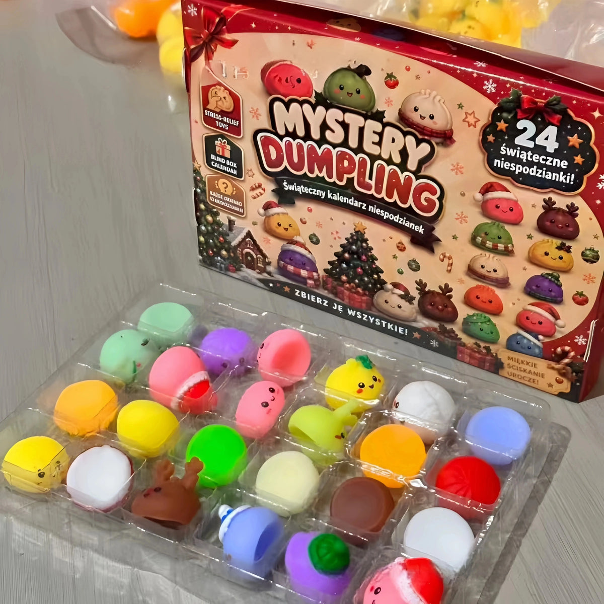 New Christmas Squishies Advent Calendar 24 Days Countdown