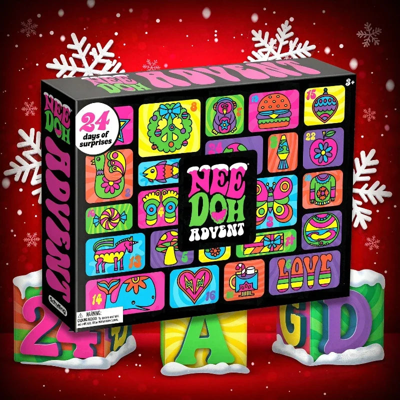 2026 NeeDoh Advent Calendar 24Pcs