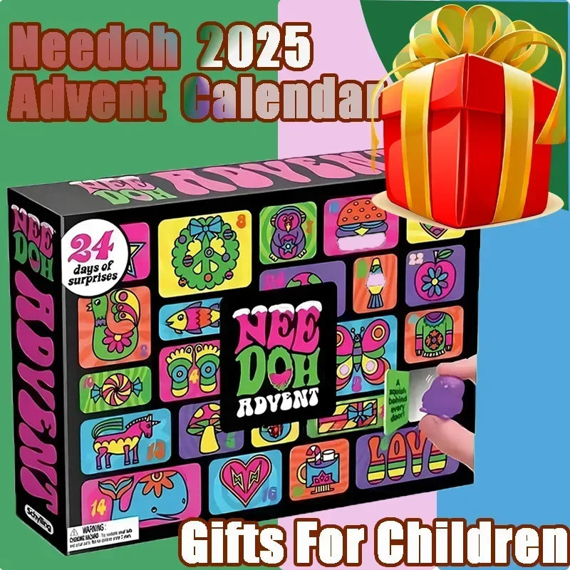 2026 NeeDoh Advent Calendar 24Pcs