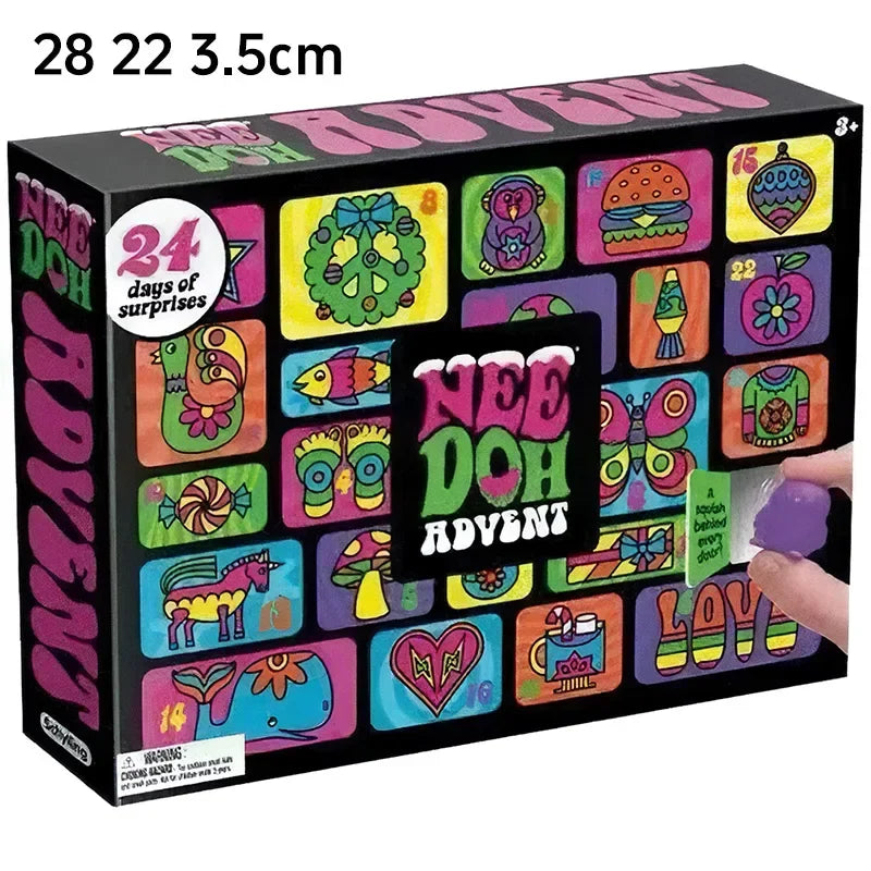 2026 NeeDoh Advent Calendar 24Pcs