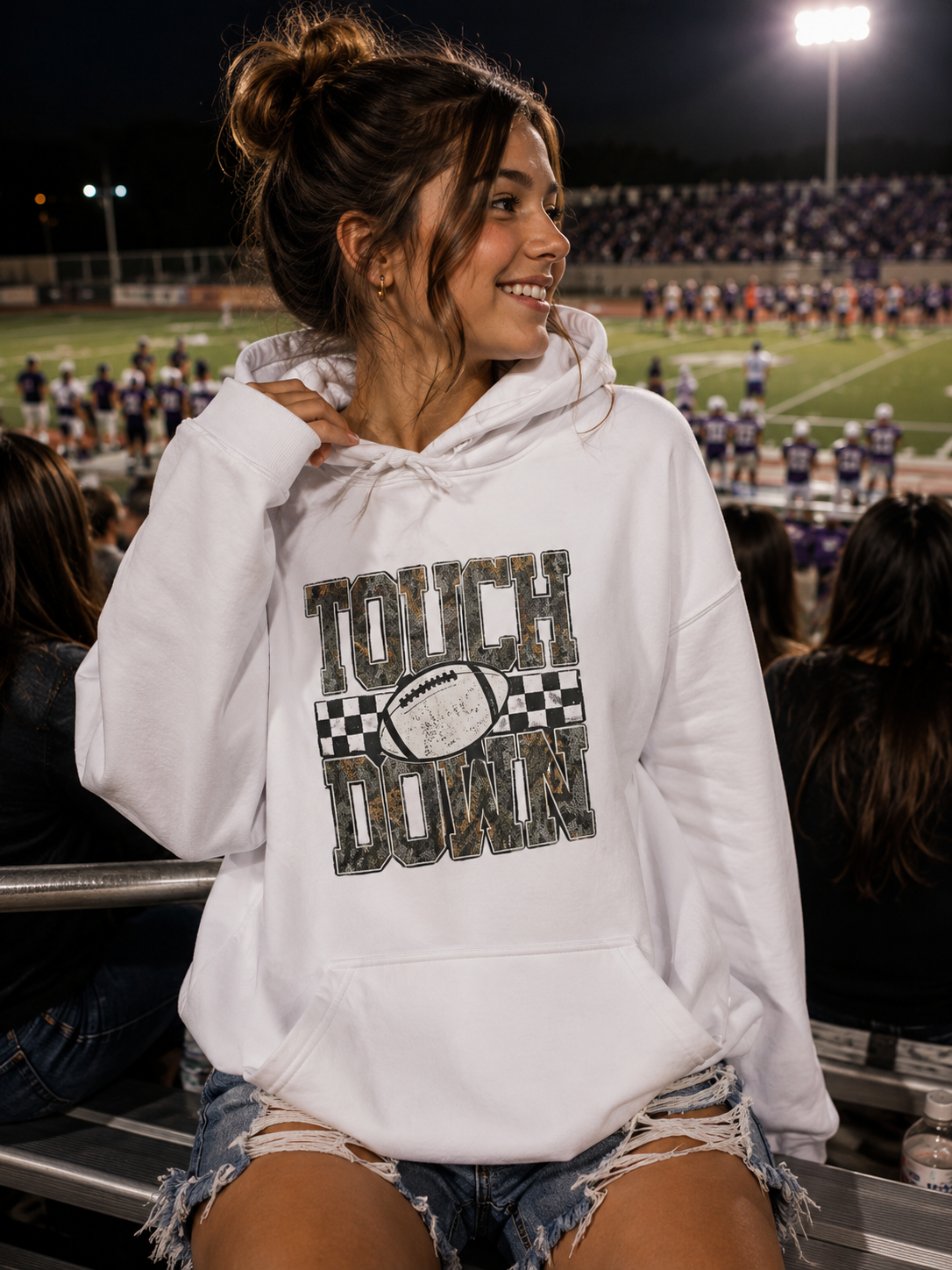 Camo Touchdown Hoodie