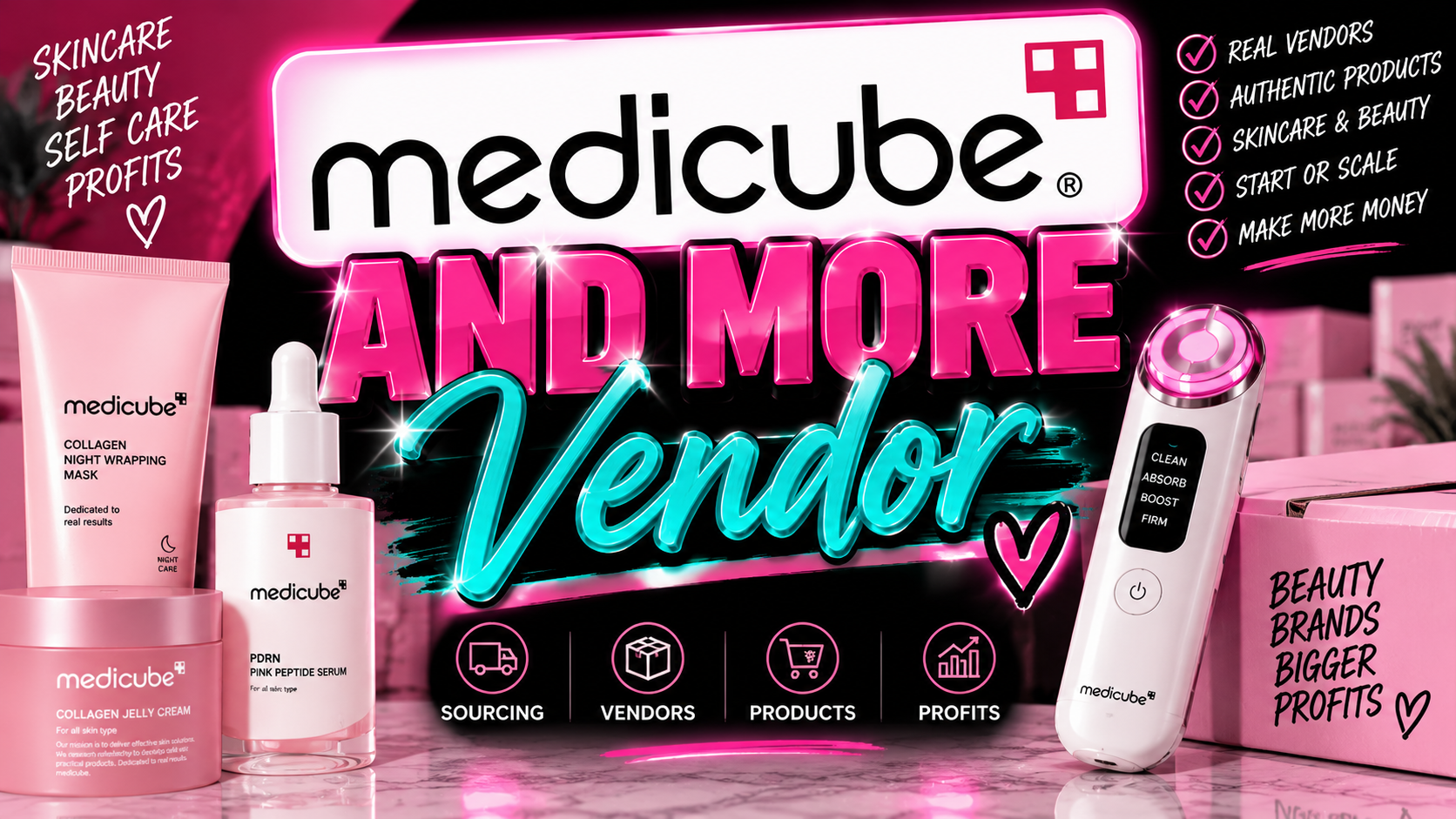 Medicube and More vendor